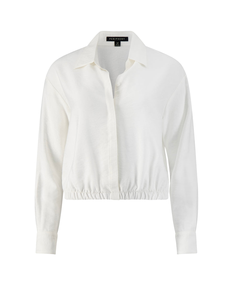 Dreamer Blouse in Cloud White - PERIPHERY
