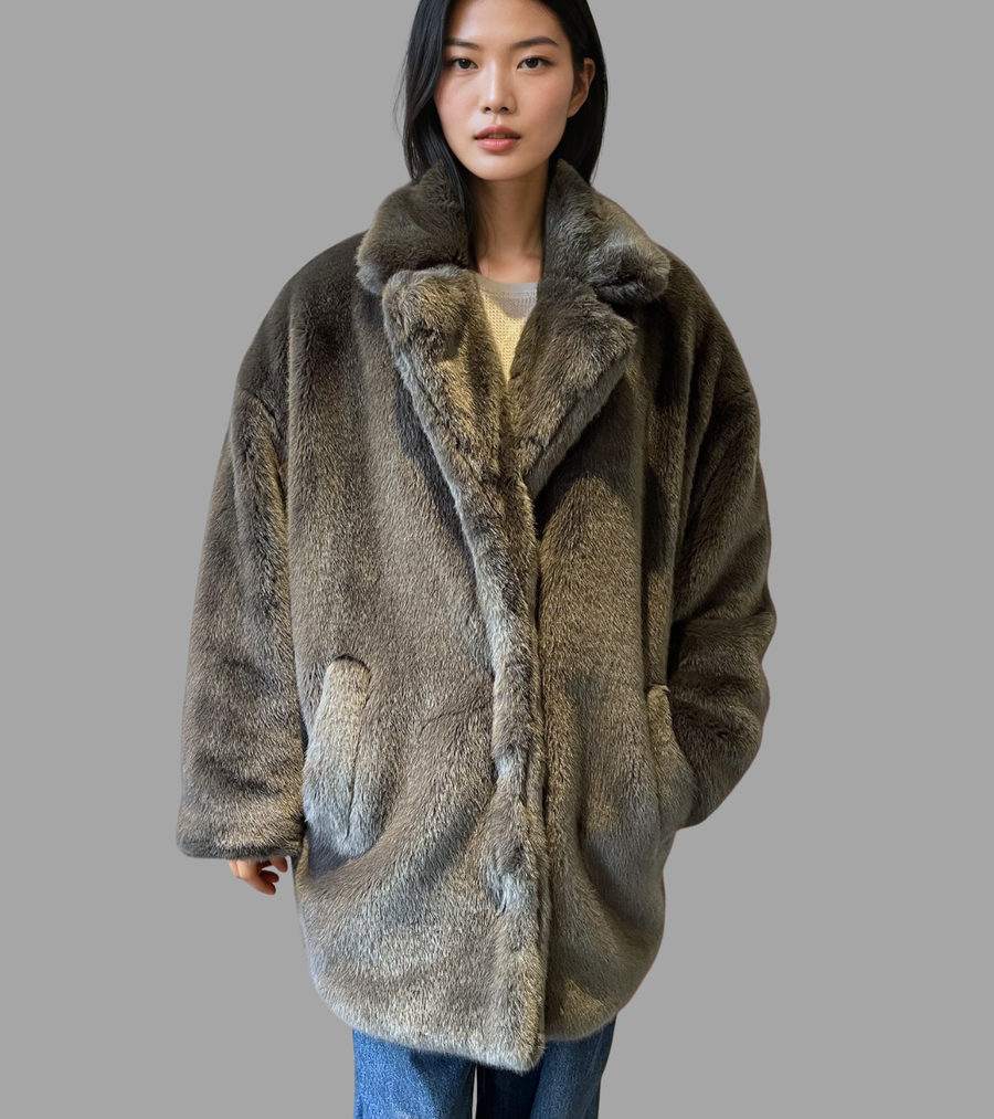 Devin Faux Fur Coat