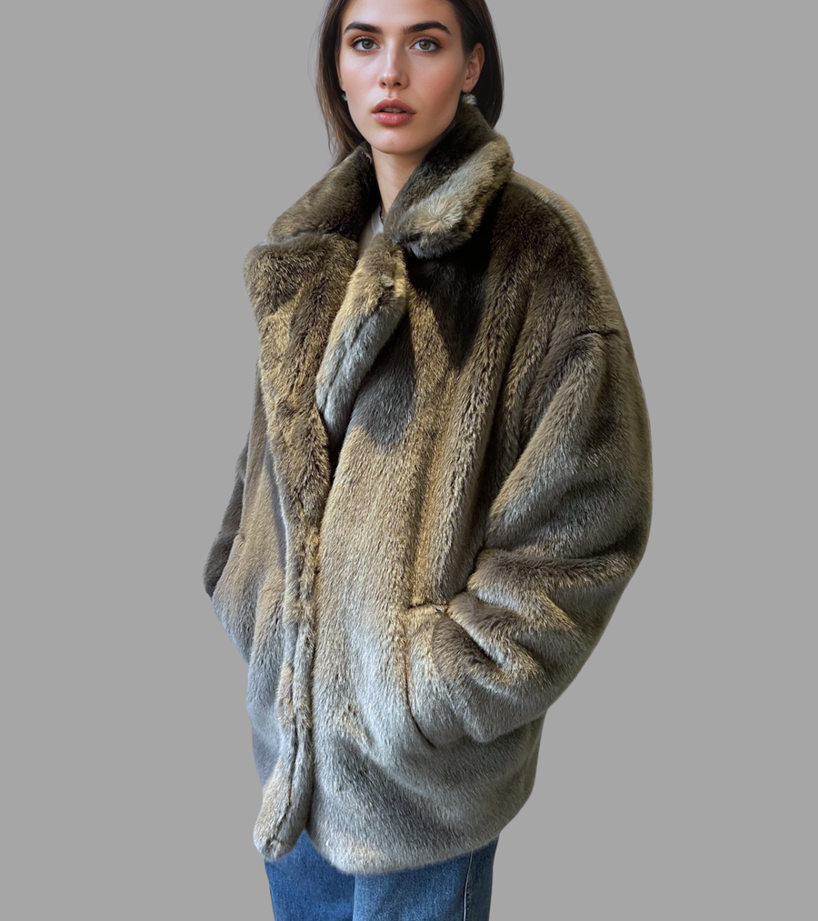 Devin Faux Fur Coat