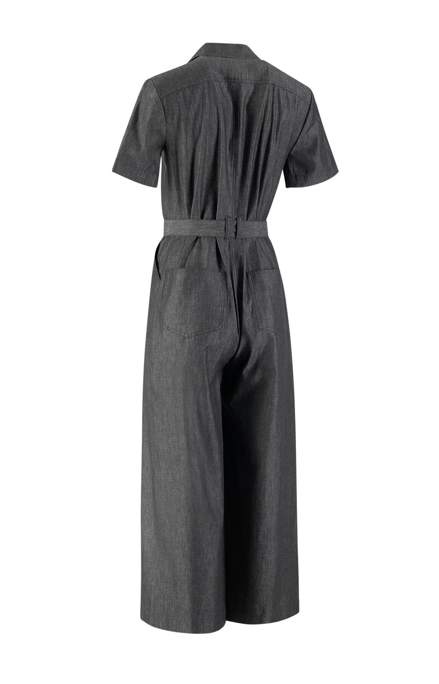 Kira Jumpsuit in Denim - PERIPHERY