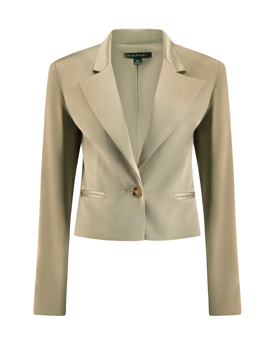 Lido Blazer in Golden Khaki - PERIPHERY