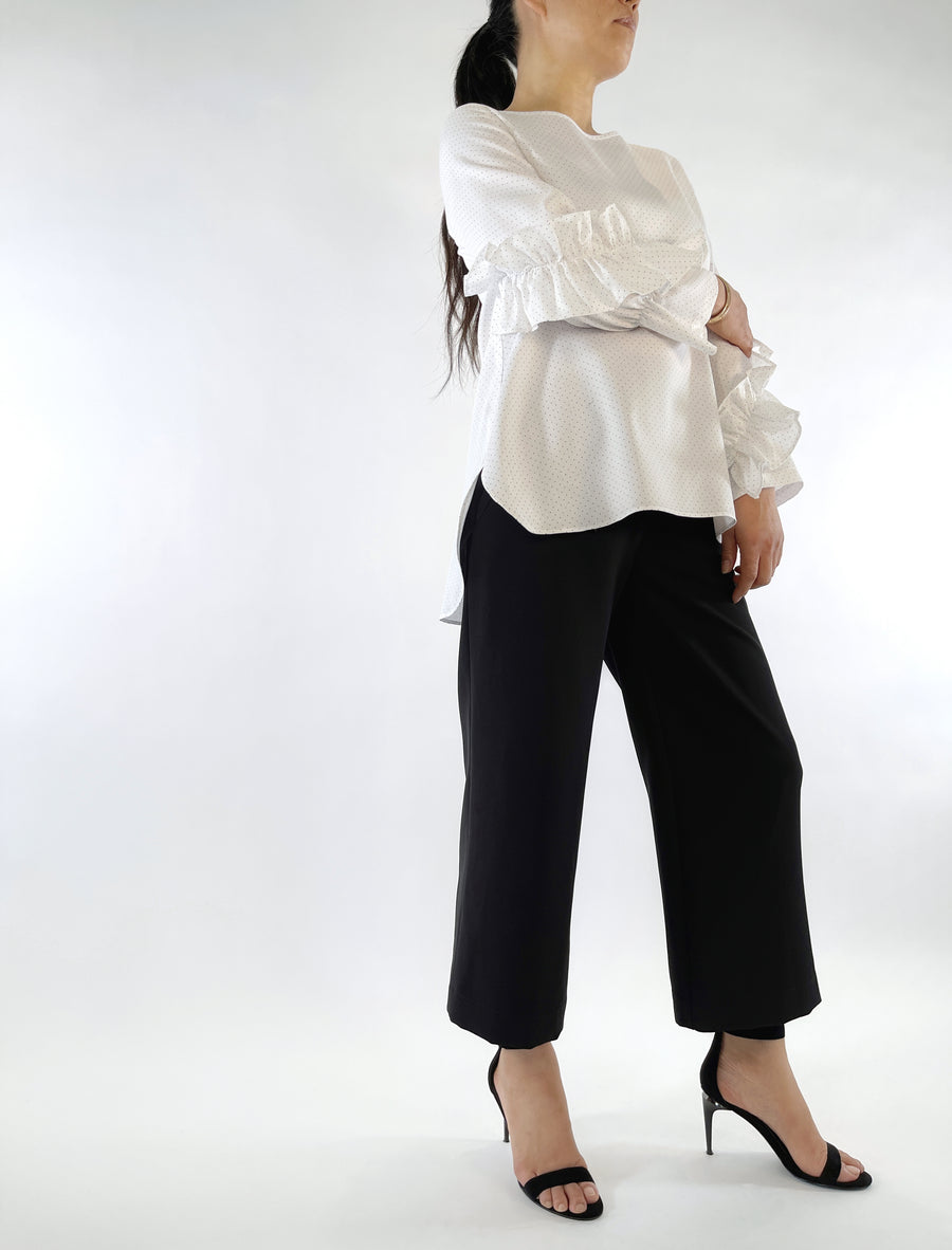 Ruffle Sleeve Blouse - PERIPHERY