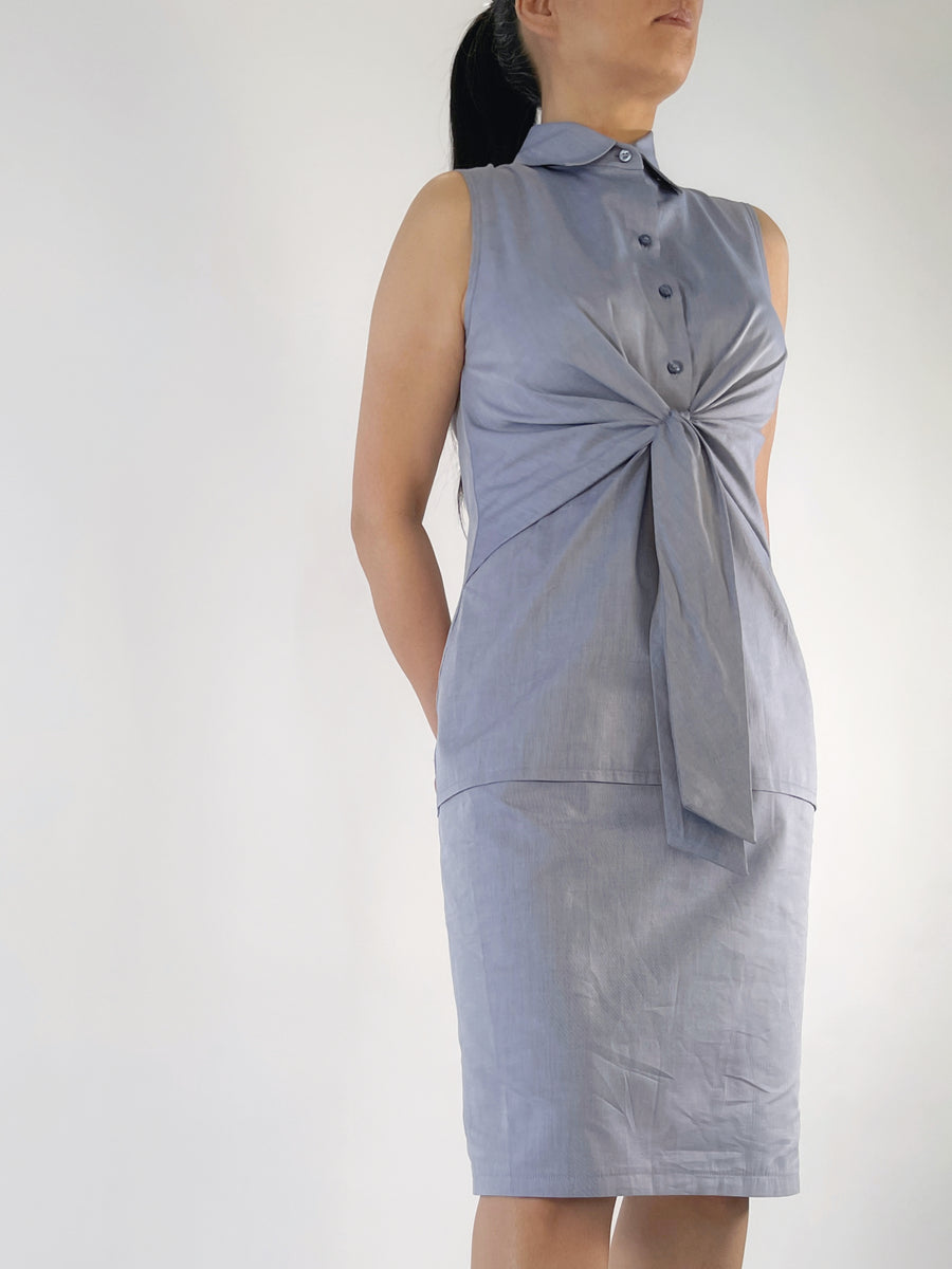 Tie Front Dress - PERIPHERY