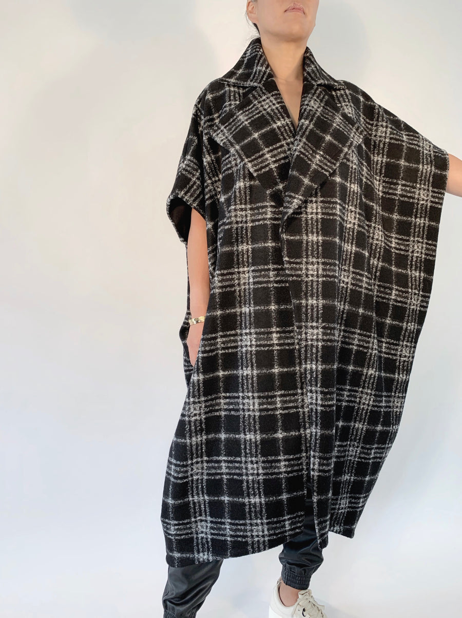 Draped Trench in Monochrome - PERIPHERY