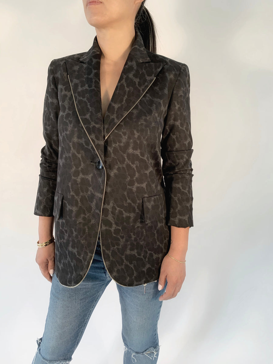 Zip Trim Blazer - PERIPHERY